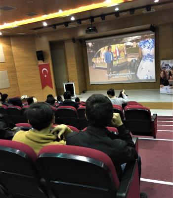 BANÜ-TÖMER Öğrencilerimize Yönelik Olarak "Sinema Günü" Etkinliği Gerçekleştirildi