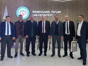 BANÜ İLE RENESANS TALİM ÜNİVERSİTESİ ARASINDA İŞ BİRLİĞİ ADIMLARI GÜÇLENİYOR